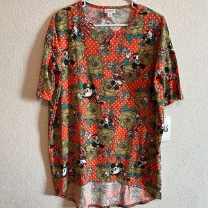 LuLaRoe DISNEY Irma Short Sleeve XS- NEW WITH TAGS